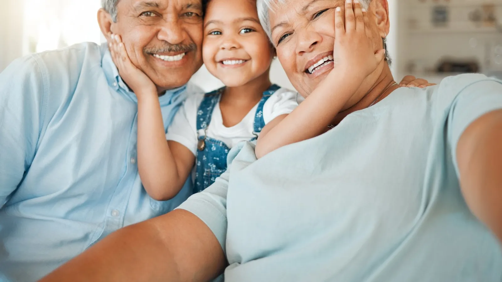 Grandma, Grandpa, Grandaughter